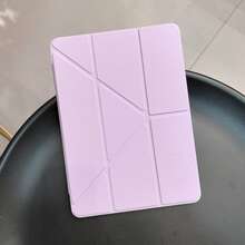 适用于小米 Redmi Pad 2 11 英寸平板电脑的保护套，带磁吸式屏幕保护盖、高透明亚克力背板、可自由 DIY、时尚智能的 Y 型折叠支架保护套，兼容小米 Redmi Pad SE 11 英寸（2023 年款）/ 7 英寸（11.2 英寸）平板电脑保护套 - 高透亞克力 - 查看 7