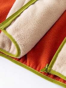 mini bala 男童羊毛运动服防静电户外防风毛衣和长裤套装 - 駝色 - 查看 12