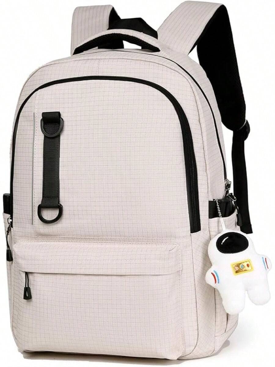 Multipurpose Small Backpack - ベージュ - チェックする 1