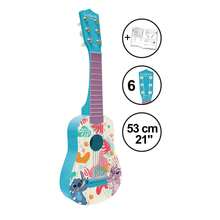 Lexibook Children's Acoustic Guitar With 6 Nylon Strings, Designed For Boys And Girls - Guitar Includes Learning Guide, Educational Musical Instrument For Beginners - Stitch - View 4