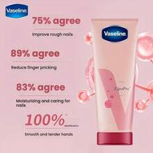 Vaseline 凡士林滋润修护指甲及老茧霜 - 深层滋润手足护理，适用于干燥、开裂、敏感指甲，韩国美容配方，100毫升（礼盒装） - 凡士林品牌（适用于所有指甲类型） - 護甲 - 查看 3