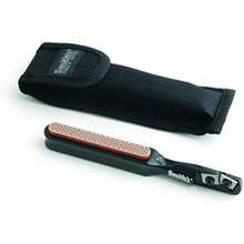 Smith's 50047 Edgesport - Afilador de cuchillo y punta ancha - Afilador portátil - Afilador de herramientas de caza y tiro con arco - Bolsa de transporte - Carburo y piedra de diamante - Afilador de(default) - Multicolor - Ver 10