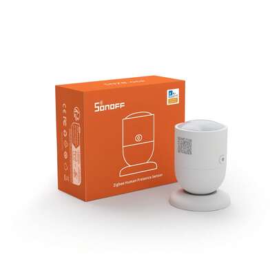 SONOFF SNZB-06P Zigbee 3.0 Menschlicher Präsenzsensor, Menschliche Präsenz Sensor Detektor,5,8 GHz Mikrowellenradar Bewegungssensor,Benötigt Zigbee Hub,Kompatibel mit Alexa,Home Assistant