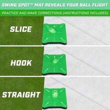 Golf Swing Impact Training Mat - Fix Hooks, Slices, Anore - Choose Indoor Or Outdoor Swing Spot Mat,35025873 - 紫丁香色 - 查看 2