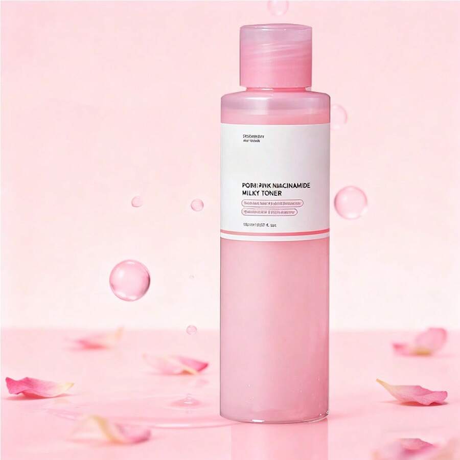 PDRN Pink Niacinamide Milky Toner For Hydrating, Moisturizing, Soothing, Ceramide, Peptide, Glass Glow Skin, Korean Skincare | 150ml 5.07 Fl. Oz. - 粉色 - 查看 1