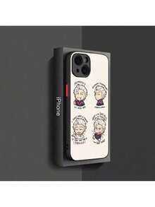 Funda de teléfono Astarion B-BaldurS G-Gate 3 compatible con 16 15 14 11 12 13 Pro Max X XS, cubierta mate translúcida, funda compatible con funda  17 pro max, funda  17 pro, funda  17, funda  16, funda  16 pro max, funda  15. - Z3 - Ver 1
