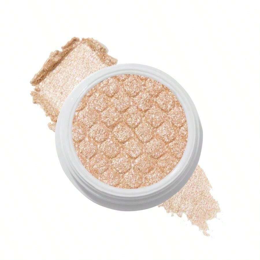 ColourPop Super Shock Shadow - High-Pigment, Crème-Powder Eye Makeup - Single Glitter Eyeshadow With Minimal Fallout And Unique Bouncy Texture - Ivory Eyeshadow - Mighty Morphin (0.07 Oz) - Bạc - Xem 1