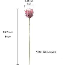 人造帝王花热带花束，丝绸帝王花花束，适用于婚礼餐桌中心装饰，春季 - 彩色 - 查看 2