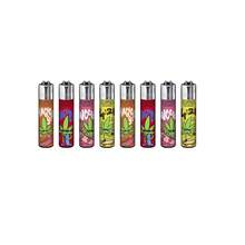 Kit 8 Encendedores Clipper Reusable Mini Colores Surtidos - Multicolor - Ver 1