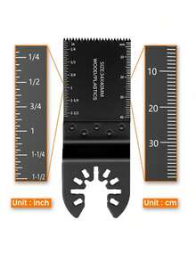 10Pcs Universal Saw Blade Oscillating Saw Blades Fast Fit Mixed Blades Oscillating Saw Blade Kit Multitool Blades For Metal, Wood, Plastic, MDF & More - Multicolor - View 3