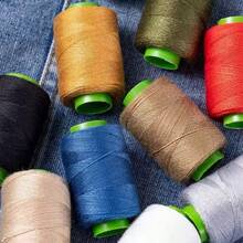 Benang Denim Tebal 10 Warna, Benang Jahit Kasar 3 Lapis untuk Memperbaiki Jeans, Selimut, Ransel, Pakaian, dan Lainnya - MultiWarna - View 8
