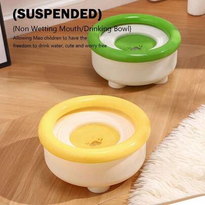 Dog Water Bowl Large Capacity Filter Floating Bowls Durable Moisture-Proof Splash-Proof Dust-Proof Pet Water Bowl For Puppy Cat