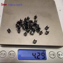 50/100pcs Round Brass 4 Claw Flat Rivets Studs 3/4/5/6/7/8/9/10mm For Leather Craft Costumes Bags Belts Shoes DIY Punk Goth Spike - Multicolor - View 67