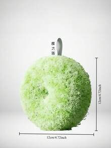 1/2个抗菌浴室清洁球，水槽刷，台面清洁刷，洗脸盆刷，浴室水槽刷，魔力擦 - 彩色 - 查看 11