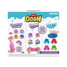 ZURU Super Oosh Pack-2 Putty, 2 Slime, 1 Crackle Foam! For Ages 4+