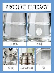 Kettle Descaling Tablets, Universal Kettle Stain Remover Effervescent Tablets, Powerful Descaling, Best-Selling Kettle Descaling Tablets, Household Essential