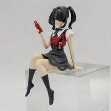 1个动漫收藏手办，黑发红衣 - PVC雕像模型，动漫迷的理想礼物，细节设计精美的装饰性动漫动作雕像，姿态动感十足， - 充满活力的收藏品桌面摆件，适合动漫爱好者，独特的卧室或游戏室装饰礼物，青少年房间装饰 | 活泼俏皮的设计 | 精湛的工艺 - 彩色 - 查看 8