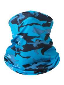 1pc Motorcycle Rider Unisex Versatile Headband Neck Gaiter & Face Mask, Highly Elastic & Comfortable, Outdoor Riding Windproof Sunscreen Multifunctional Bandana - Multicolor - View 18