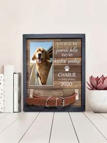 Custom Pet Memorial Gifts And Funeral Announcement Boards - Khaki - View 7