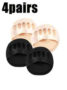 20/10/5/4/2/1 Pairs Forefoot Pads, Anti-Pain Moisture-Wicking Invisible Toe Socks - Multicolor - View 35