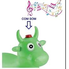 Burro Saltarín Inflable – Montable, Divertido y Perfecto como Regalo - Multicolor - Ver 2