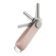 Active Rubber Key Organizer Weather Resistant, Stainless Steel Locking Mechanism, Slim Amp Quiet Profile Holds ... - Dusty Pink One Size - View 1