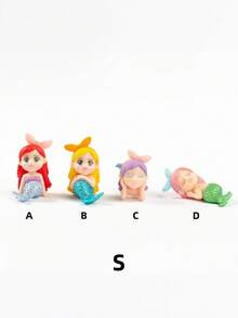 1 Set Adult DIY Craft Unpainted Wood Blank Miniature Furniture Model, Tiny Stool For Creative Project, Model Painting Practice, Therapeutic Desk Ornament - Maroon - View 6