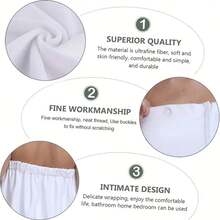 2pcs Fashion Art Bathrobe & Towel Set, Wearable Hooded Bath Towel, Machine Washable Adult Home Bathrobe & Hair Drying Cap Set, Sauna Skirt, Bathrobe, Essential Bathroom Accessory - Multicolor - View 9