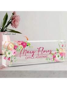 Custom Desk Name Plate Personalized, Acrylic Name Plate For Desk, Office Desk Decor For Women And Men, Employee Appreciation Gifts Office Gifts For Boss, Manager, Teacher, Nurse (Butterfly Orchid) Back To School, Ornamental, Multi-Functional, Reusable, Colorful, Vintage, Cute, Cartoon, Modern, Kawaii, Custom, Personalized, Unique, Customized, Custom Stickers Personalized, Ideal Gifts For Him, Ideal Gifts For Family, Workers, Students, Clients, Her, For Business/Work/Office, For School, Back To School,Back To School,School Supplies,School Supplies,Back To School,School Gift,For Office,For School,For Classroom,For Teacher Gifts,For University,For Colleague,For Dorm Rooms,For Teacher,For Boys And Girls,For Teenagers,Junior High School Students,Middle School Students,High School Senior High School Students,College Students,University Students,Freshman,Sophomore,Underclassmen,Customized Greeting Cards,Easy Comfort,Festive Calendar - Multicolor - View 22