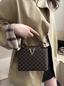 Túi xách nữ thương hiệu cao cấp, túi tote in họa tiết monogram chất lượng cao, túi đeo vai đa năng thời trang mới 2025, túi tote dung tích lớn, túi tote phong cách đường phố cổ điển, túi xách nữ cá tính, túi xách thanh lịch mới 2025, túi tote dung tích lớn. - Cà phê - Xem 7