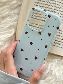 Vintage Black Brown Tortoiseshell Foil Texture Phone Case Compatible With Iphone 16 Pro Max, Apple 15, Soft Shell 14 New Model, 12 Pro, 13 Pro Max, Anti-Fall Protective Cover For Women - Blue - View 4