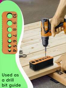 High-Efficiency Drilling Positioning Guide Assistant For Precise Linear Drilling Professional Precision Hole Positioning Tool - Multicolor - View 2