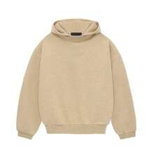 ESSENTIALS Fear Of God Hoodie Unisex Pullover Hoodie, Men&Women Oversized Fit, Relaxed, Comfortable Fit Through The Body, Streetwear Styling With Function Pockets Embrace A Modern, Color: Light Grey Heather, Black, Charcoal, Apricot, White - 麥金色 - 查看 14