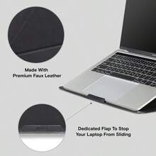 Laptop Carry Sleeve, 2in1 Laptop Bag Amp Stand For 14  Air Pro Amp  HP  Asus, Stylish Slim Computer S... - Deep Blue 14 Inch - View 4