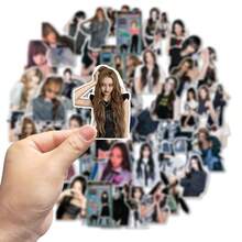 Set de stickere Jisoo, set de stickere din seria de albume noi "JUMP" și "Born Pink", Jennie, Jisoo, Rosé și Lisa, imprimare color de înaltă definiție, potrivit pentru laptopuri și manuale, poate decora valize, laptopuri, telefoane și tablete, articole muzicale pop, colecții de idoli K-Pop, cadouri creative de ziua de naștere și sărbători BLINK. - Multicolor - Vizualizare 4