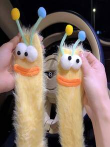 1 Pair Cute & Unique Plush Socks - Soft & Warm Winter Socks With Cartoon Prints, Hand Washable, Multiple Colors Available, Suitable For Indoor & Outdoor Wear, Cozy House Slippers, Fun Sock Design, Soft Texture, Warm And Comfortable. - Multicolor - View 11