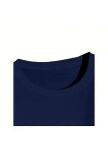 T-Shirt Anime Manga Video Game GengarHaunter Gastly Ghost Geek Unisex Male Female 100% Cotton Top Premium Streetwear Launch Immediate Shipping Various Colors!! Plus Size - 藏蓝色 - 查看 3