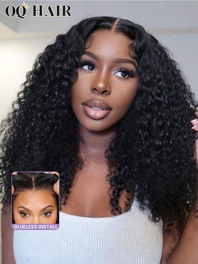 OQ Hair Wear And Go Glueless Wigs Water Wave Bob 6x4 Transparent Lace Pre-Bleached Tiny Knots Human Hair Wig 180% 8-14 Inch Natural Color Pre-Cut & Pre-Plucked Lace Closure Wigs Quick Ship Items Sport Vacation Travel Festival Prom Outdoor Cosplay Beach Camping Holiday Outfits Summer Outfits Vacay Vibes Charm Elegant Casual Fashion Styles Halloween Deguisement Halloween