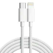 Certyfikat MFI Pleciony kabel USB typu C do Lightning PD o długości 1 m i mocy 2 m (maks.) 30 W (maks.) z szybkim ładowaniem, kompatybilny z 'em 11 12 13 14 Pro Max XR Xs X SE 87 6 Plus, kompatybilny z iPadem, iPodem, kompatybilny z Nan, z certyfikatem MFI, szybki kabel ładujący USB C do Lightning, kompatybilny z kablem ładującym 'a typu C, kompatybilny z 'em 14 13 12 11 Pro Max XR XS X 8 7 6 Plus SE, kabel ładujący Lightning do USB C do samochodowego CarPlay - Wielokolorowe - Zobacz 9