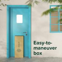 Kai Bamboo And Metal Platform Bed Frame With Headboard/No Box Spring Needed/Easy Assembly Twin Single Size - Single - View 6