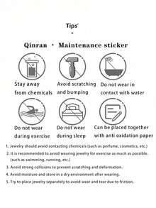 1枚复古极简戒指，不对称心形设计，波西米亚风格，百搭时尚，适合日常佩戴，也是送给朋友的理想礼物。 - 彩色 - 查看 5