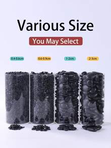 3-30mm natürliche Kieselsteine, mehrfarbig (weiß, rot, grün, gelb, schwarz, grau), geeignet für Zimmerpflanzen, Outdoor-Landschaftsgestaltung und Feiertags-Dekoration - perfekt für Terrassen, Topfpflanzen, Badezimmer, Aquarien und Miniatur-Landschaften | Natürliches Aussehen | Dekorativ, Gartendekoration - Verschiedenfarbig - Übersicht 2