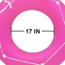 Poolmaster Neon Frost - Tubo de natación,(Rosa) - Multicolor - Ver 4