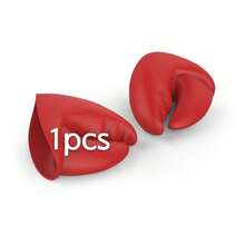 1 Pair Red Lobster Claw Shaped Heat Resistant Gloves, Thick Silicone Oven Mitts, High Temperature Insulation For Kitchen