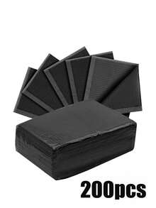 Disposable Nail Pads: 20/50pcs Foldable Nail Tissues, Suitable For Desktop Acrylic Nail Practice Mat, Waterproof Nail Desk Pad, Cleaning Mat, Applicable For Nail Salons And Tattoo Shops. - Multicolor - View 7