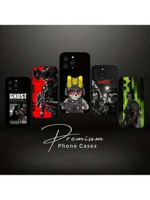 Funda de teléfono Ghost a prueba de golpes compatible con iPhone 17, 11, 13, 15, 14, 16 Pro Max, 12 Mini, 7, 8 Plus, XR, X, XS. Funda protectora compatible con iPhone 17 Pro, 17 Pro Max, 17 y 16 Plus - Z2 - Ver 4