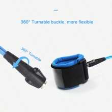 1条蓝/橙色1.5米可调节儿童安全背带牵引绳，防丢链儿童安全带助行腕带，适合有孩子的家庭户外活动、游乐场、商场、旅行，也适合幼儿园使用。