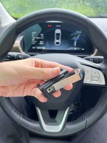 5/4/3/2/1件装汽车车库门遥控器夹可调节门锁遥控器支架收纳整理器通用47-65毫米/1.41-1.95英寸遥控钥匙遮阳板夹适用于汽车配件