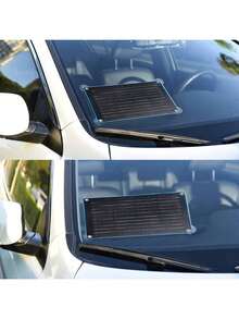 12V太阳能汽车电池涓流充电器，10W便携式太阳能涓流充电器维护器，带点烟器插头和鳄鱼夹，适用于汽车、卡车、船、割草机、房车、拖车、拖拉机等。高效节能。