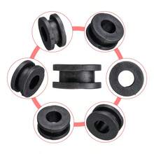 Kit de 10 șuruburi de garnitură de cauciuc pentru motocicletă, accesorii pentru pernă de ameliorare a presiunii, potrivite pentru garnituri de motocicletă Suzuki - Negru - Vizualizare 8